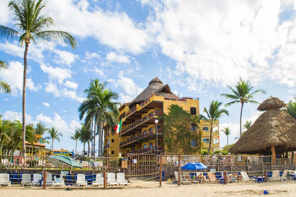 Cabanas Del Capitan Hotel Rincon de Guayabitos Buitenkant foto