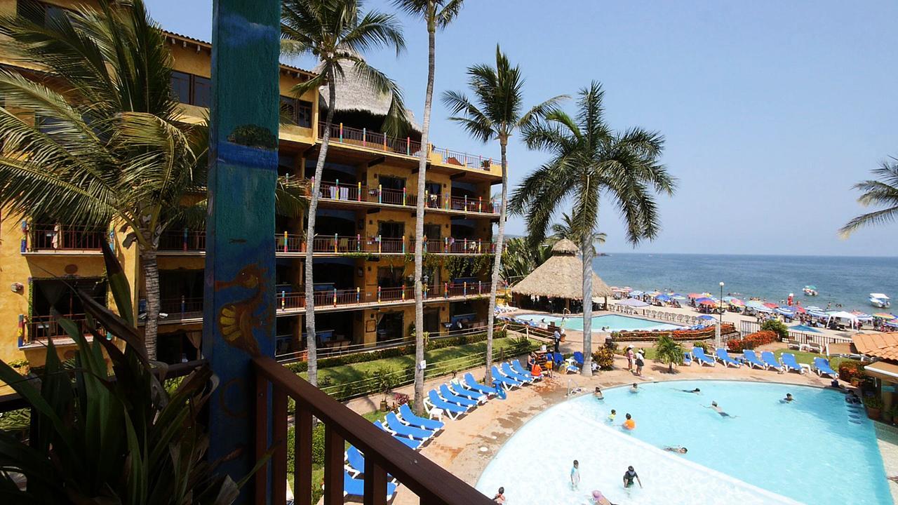 Cabanas Del Capitan Hotel Rincon de Guayabitos Buitenkant foto