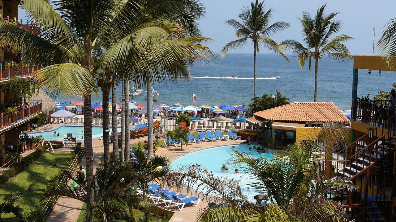 Cabanas Del Capitan Hotel Rincon de Guayabitos Buitenkant foto