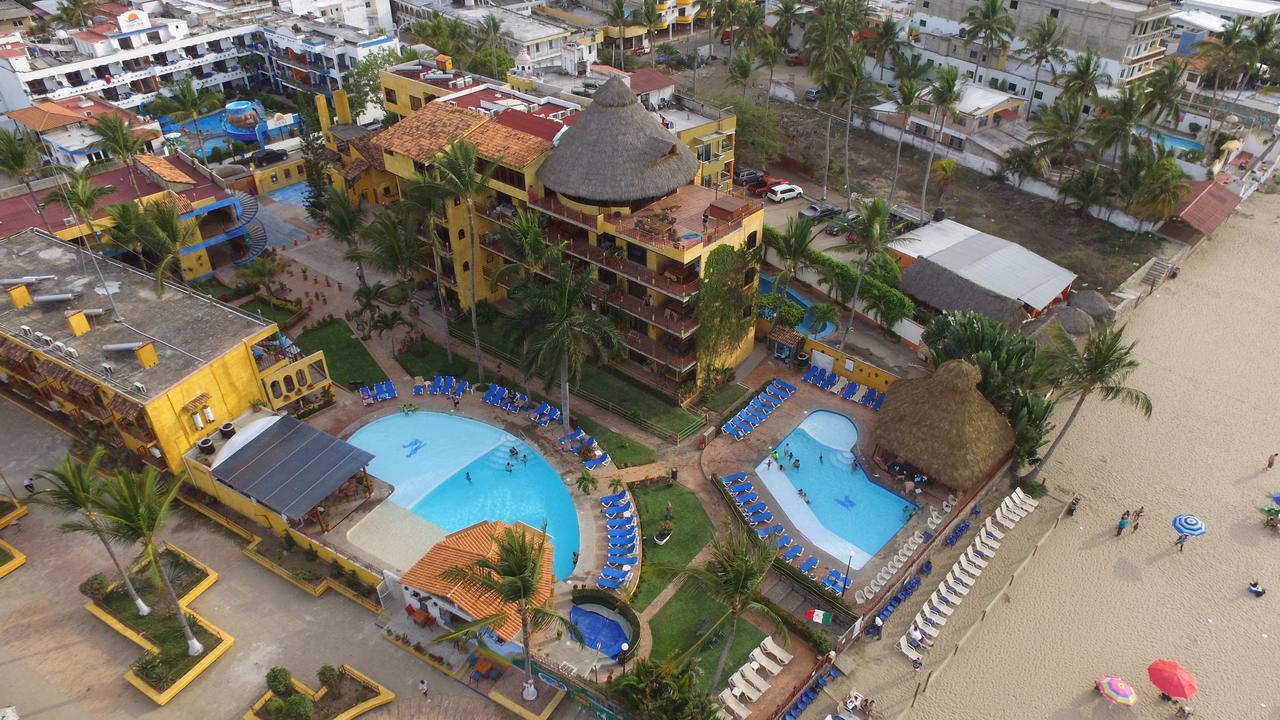 Cabanas Del Capitan Hotel Rincon de Guayabitos Buitenkant foto