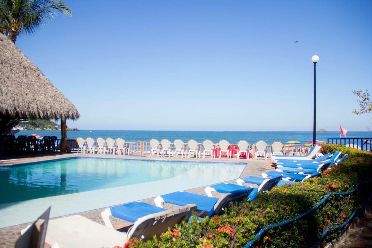 Cabanas Del Capitan Hotel Rincon de Guayabitos Buitenkant foto